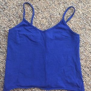 Crop tank top